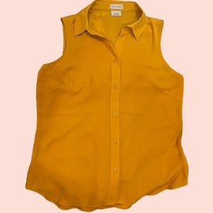 Mustard yellow blouse